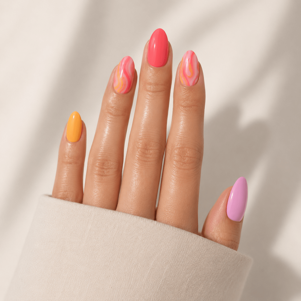 Lazy Girl Summer Nails&nbsp;Edition