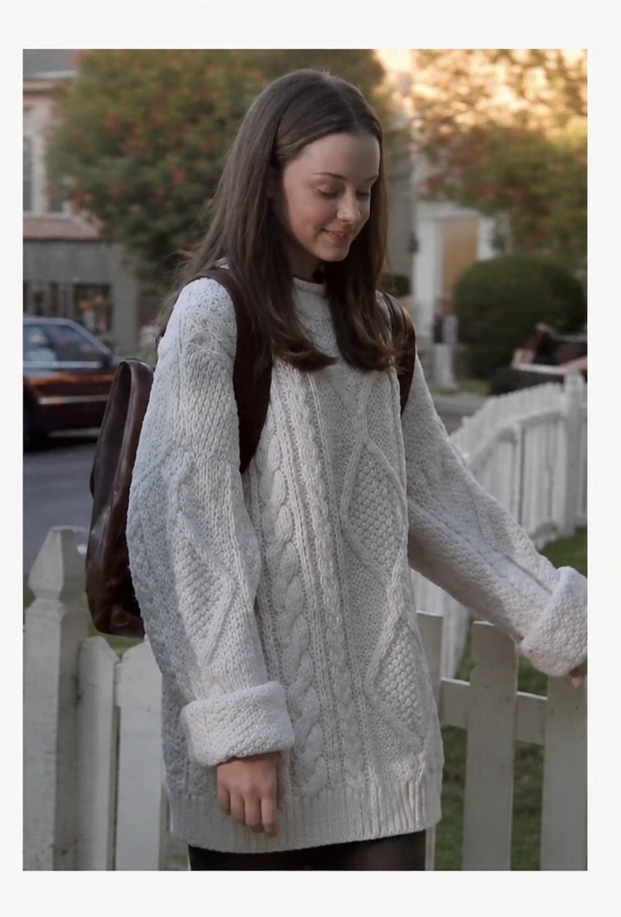 Rory Gilmore’s Cozy Cable Knit: The Y2K Fall Outfit We Still Want to&nbsp;Wear