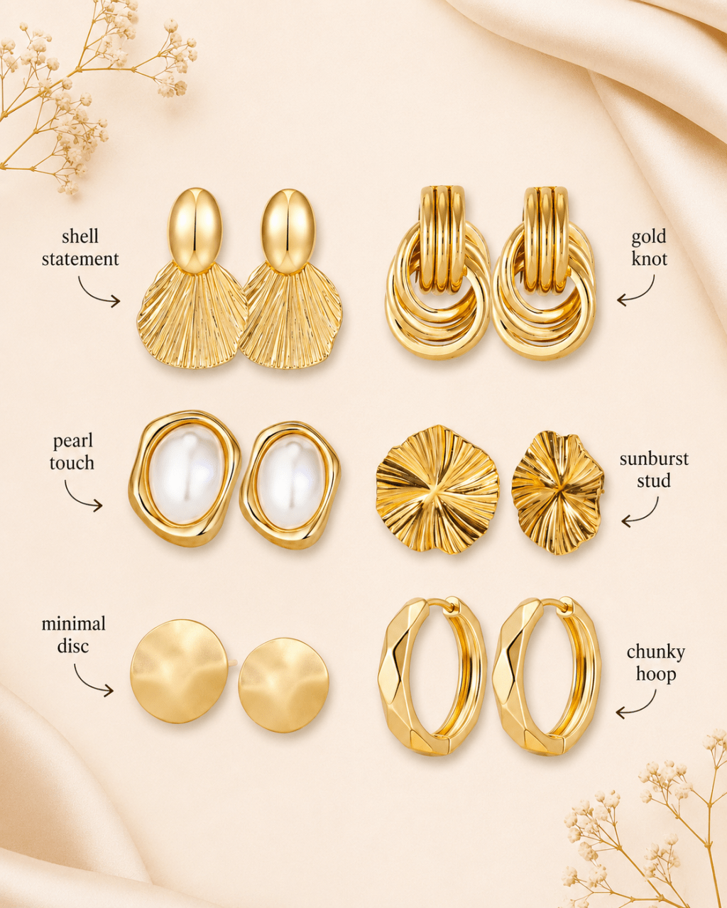 25 Round Gold Earrings Trending&nbsp;Now