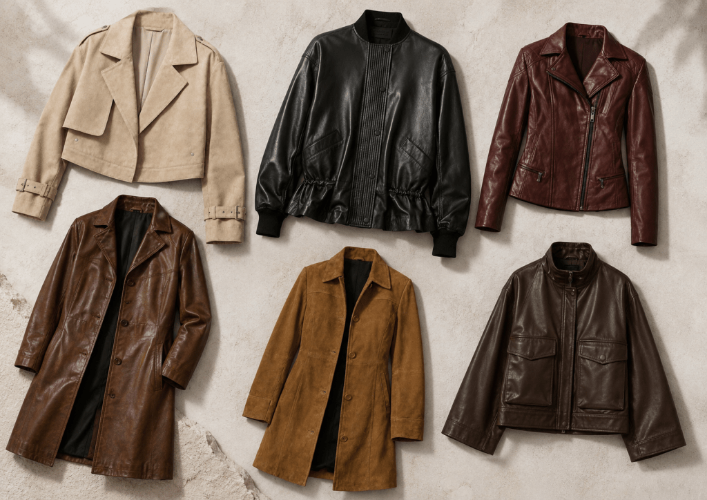 Leather Jackets for Festivals, Everyday Outfits and That Effortless Cool-Girl&nbsp;Layer
